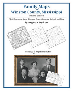 Family Maps of Winston County, Mississippi (Paperback)