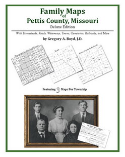 Family Maps of Pettis County, Missouri (Paperback)