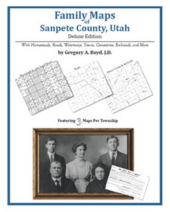 Family Maps of Sanpete County, Utah (Paperback)