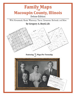 Family Maps Of Macoupin County, Illinois (Paperback)