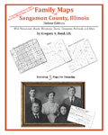 Family Maps of Sangamon County, Illinois (Paperback)