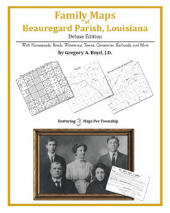 Family Maps of Beauregard Parish, Louisiana (Paperback)