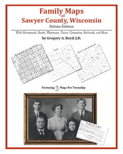 Family Maps Of Sawyer County, Wisconsin (Paperback)