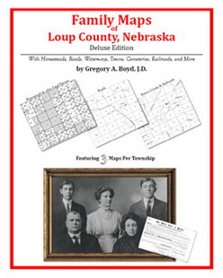 Family Maps Of Loup County, Nebraska (Paperback)