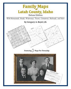 Family Maps of Latah County, Idaho (Paperback)
