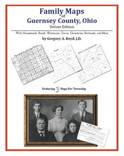 Family Maps Of Guernsey County, Ohio (Paperback)