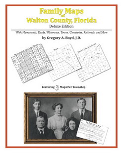 Family Maps Of Walton County, Florida (Paperback)