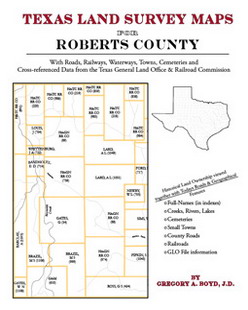 Texas Land Survey Maps for Roberts County (Paperback)