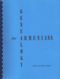 STOP! Sold Out! Out Of Stock! Do Not Order! -----------------Genealogy For Armenians