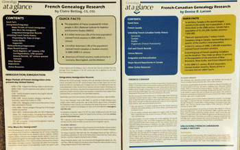 Bundle Of Two French-Related Quick-Reference Items