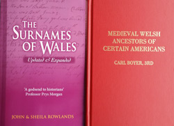 Bundle Of The Surnames Of Wales And Medieval Welsh Ancestors Of Certain Americans