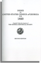 Index To The United States Census Of Georgia For 1820, Second Edition