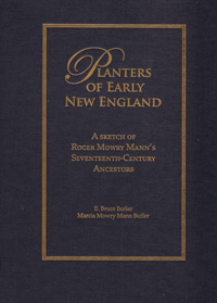 STOP - DO NOT ORDER - OUT OF PRINT - Planters Of Early New England