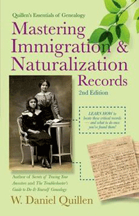STOP! DO NOT ORDER! Out Of Stock!  -------------------------------------Mastering Immigration & Naturalization Records, Revised Second Edition
