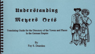 Understanding Meyers Orts – Translating Guide for the Directory of the Towns and Places of the German Empire
