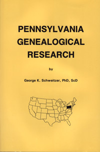 STOP! DO NOT ORDER! Out Of Stock! _______________________ Pennsylvania Genealogical Research