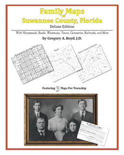 Family Maps of Suwannee County, Florida (Paperback)
