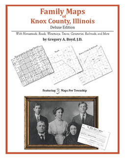 Family Maps Of Knox County, Illinois (Paperback)