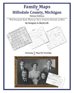 Family Maps of Hillsdale County, Michigan (Paperback)