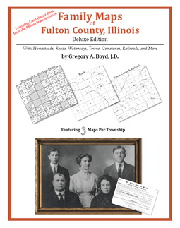 Family Maps Of Fulton County, Illinois (Paperback)