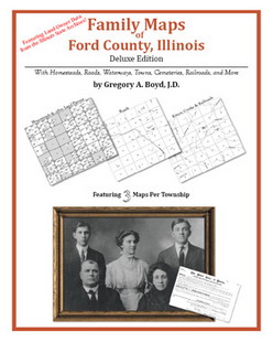 Family Maps Of Ford County, Illinois (Paperback)