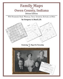 Family Maps Of Owen County, Indiana (Paperback)