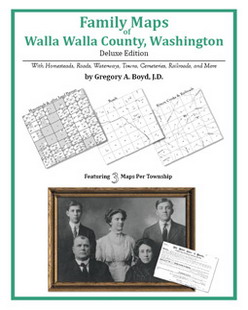Family Maps Of Walla Walla County, Washington (Paperback)
