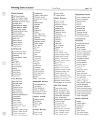 Genealogy Source Checklist 2 of 2 - Cardstock