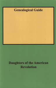 Genealogical Guide, Master Index of Genealogy in the Daughters of the American Revolution Magazine, Volumes 1-84 (1892-1950). Published with Supplement to Genealogical Guide, Volumes 85-89 (1950-1955