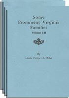Some Prominent Virginia Families, 2 vols. in 4