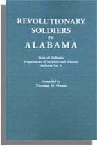 Revolutionary Soldiers in Alabama