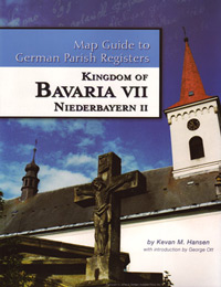 PDF EBook- Map Guide To German Parish Registers Vol 20 - Bavaria VII - RB Niederbayern II	