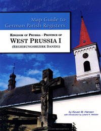 PDF EBook-Map Guide to German Parish Registers Vol. 44 – Kingdom of Prussia, Province of West Prussia I, Regierungsbezirk Danzig