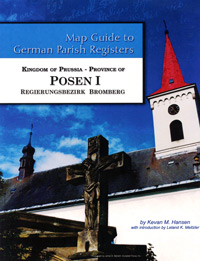 PDF EBook-Map Guide to German Parish Registers – Vol. 51 - Kingdom of Prussia, Province of Posen I, Regierungsbezirk Bromberg