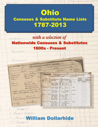 PDF EBook:  Ohio Censuses & Substitute Name Lists 1787-2013