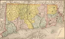 Connecticut & Rhode Island 1884