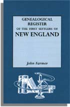 A Genealogical Register Of The First Settlers Of New England, 1620-1675: With Additions And Corrections By Samuel G. Drake