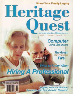 Heritage Quest Magazine 115 - Fall 2005