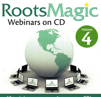 RootsMagic Webinars On CD, Volume 4